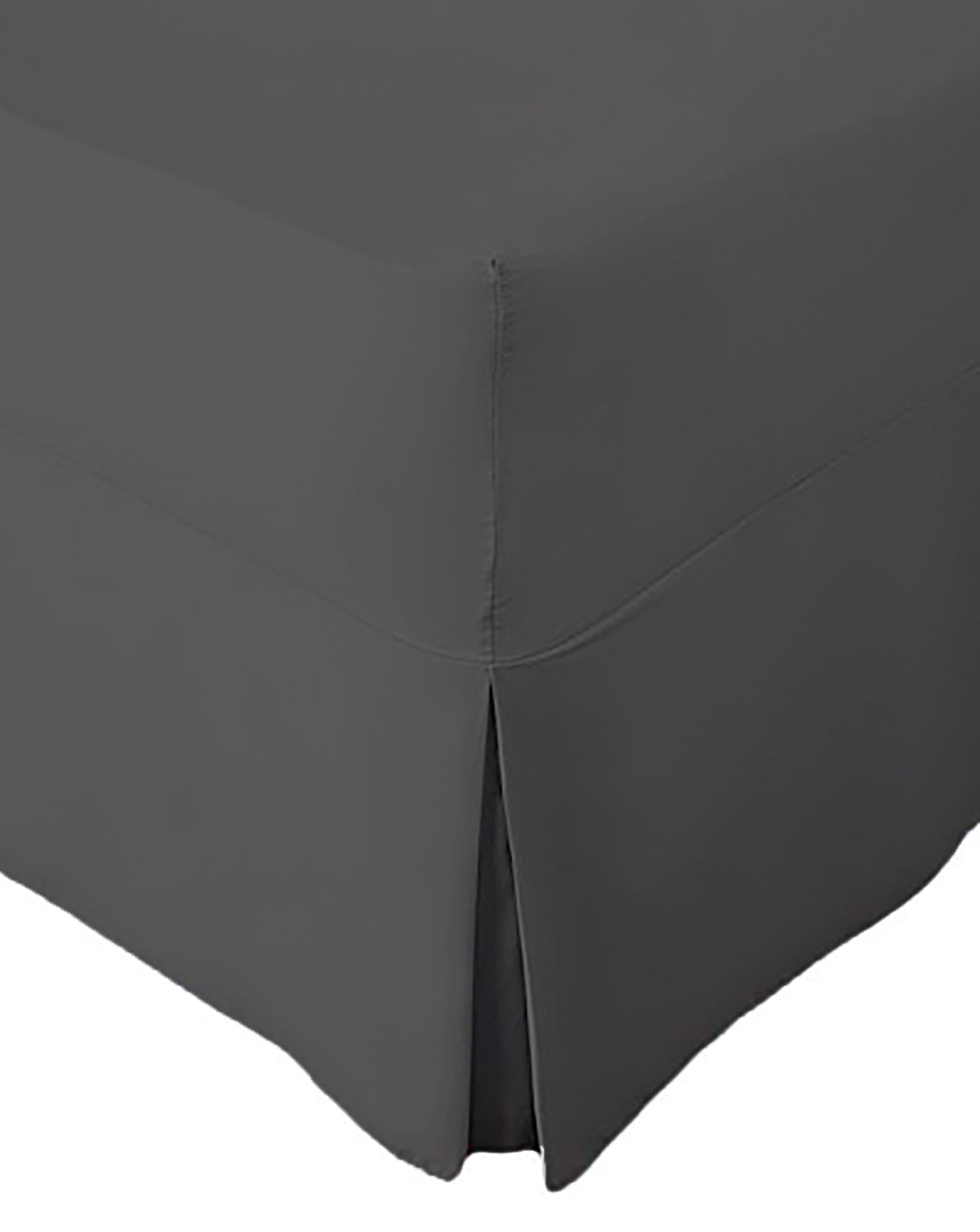 AmigoZone Extra Deep Pollycotton 200 Thread Count Fitted Valance Sheet Pleated