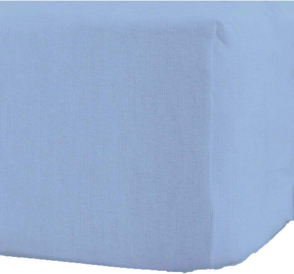 AmigoZone 100% Brushed Cotton Extra Deep 16"(40cm) Flannelette Fitted Sheets