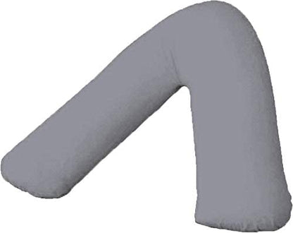 AmigoZone Plain Polycotton Back & Neck Support V Shaped Pillowcase