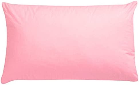 AmigoZone Plain Pollycotton Cot Bed Pillow Pair Cases