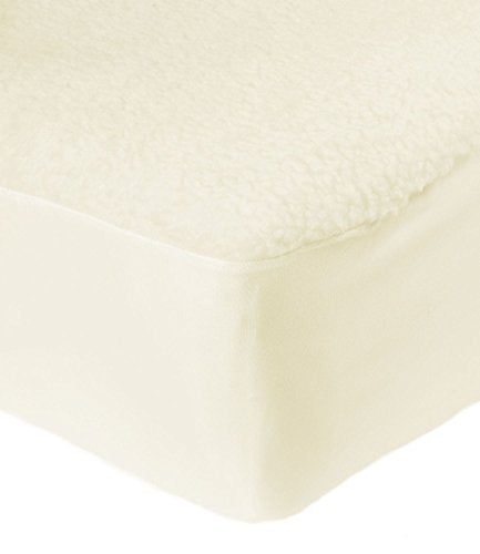 AmigoZone EXTRA DEEP FITTED MATTRESS PROTECTOR FLEECE UNDERBLANKET