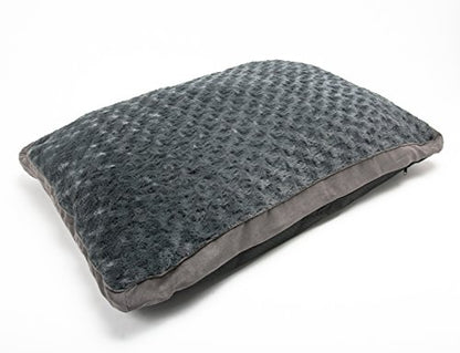 AmigoZone Large & Extra Large Fur Dog Bed Cushion Washable Zipped Mattress,