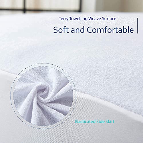 AmigoZone Extra Deep Waterproof Mattress Protector Non Noisy